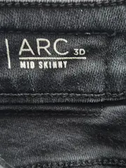 Vorschaubild 6 von ARC 3D MID SKINNY Herren Jeans Straight Leg Schwarz W32