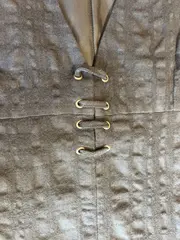 Vorschaubild 6 von Businesskleid Damen Gr. 38/M Schwarz Elegant Ärmellos