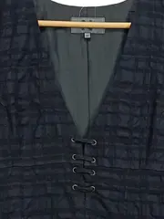 Vorschaubild 3 von Businesskleid Damen Gr. 38/M Schwarz Elegant Ärmellos