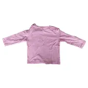 Vorschaubild 2 von Langarmshirt Mädchen Gr. 74 Rosa Baumwolle Katze