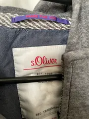 Vorschaubild 3 von Sweatjacke Herren XL Grau Kapuzenjacke Hoodie Baumwolle