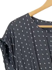 Vorschaubild 3 von Damen T-Shirt mit Punkten Grau Gr. 38/M Feminin