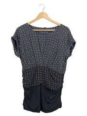 Vorschaubild 1 von Damen T-Shirt mit Punkten Grau Gr. 38/M Feminin