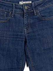 Vorschaubild 2 von Jeans Damen Straight Leg Hose Blau Gr. S Casual Denim