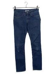 Vorschaubild 1 von Jeans Damen Straight Leg Hose Blau Gr. S Casual Denim