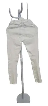 Vorschaubild 3 von Damen Jeans Slim Fit Weiß Destroyed Gr. 38 W29 M