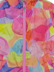Vorschaubild 3 von Kinder Regenjacke Gr. 98 Bunt Abstrakt Kapuze Mädchen
