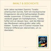 Vorschaubild 3 von Fast & Furious Blu-Ray Vin Diesel Paul Walker Action Verbrecherjagd Rennen