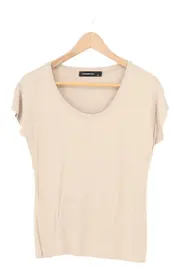 Vorschaubild 1 von Damen T-Shirt Gr. XS/32 Beige Basic Casual