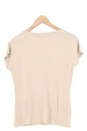 Vorschaubild 2 von Damen T-Shirt Gr. XS/32 Beige Basic Casual