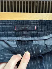 Vorschaubild 5 von Herren Stoffhose Business gestreift Blau Gr. 33