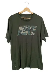 Vorschaubild 1 von Herren Sport T-Shirt XL Grün Camouflage Logo Dri-Fit