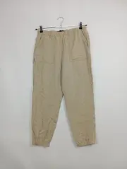 Vorschaubild 2 von Damen Stoffhose Beige Gr. 36 Casual Raffungen Alltag
