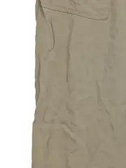 Vorschaubild 4 von Damen Stoffhose Beige Gr. 36 Casual Raffungen Alltag