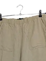 Vorschaubild 3 von Damen Stoffhose Beige Gr. 36 Casual Raffungen Alltag
