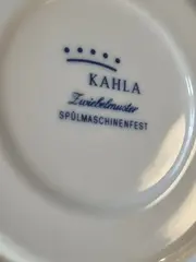 Vorschaubild 3 von Zwiebelmuster Untertasse Porzellan Blau Weiß Spülmaschinenfest