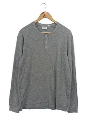 Vorschaubild 1 von Herren Sweatshirt Grau Gr. 52/L Casual Basic Langarm