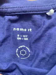 Vorschaubild 2 von Mädchen T-Shirt Katze Gr. 134/140 Blau Rosa Baumwolle