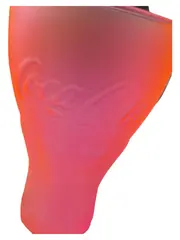 Vorschaubild 2 von McDonald's Fan Becher Glas Neon Pink Orange 400ml Sammelglas
