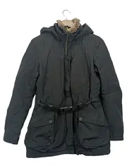Vorschaubild 1 von Damen Parka Gr. 38/M Schwarz Casual Outdoor Jacke
