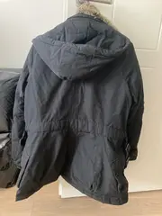 Vorschaubild 4 von Damen Parka Gr. 38/M Schwarz Casual Outdoor Jacke