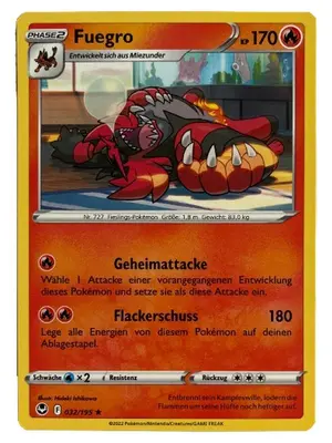 POKÉMON Sammelkarte