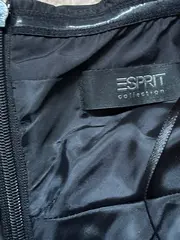 Vorschaubild 3 von Damen Festliches Kleid Gr. 36;S Schwarz trägerlos Rüschen Elegant