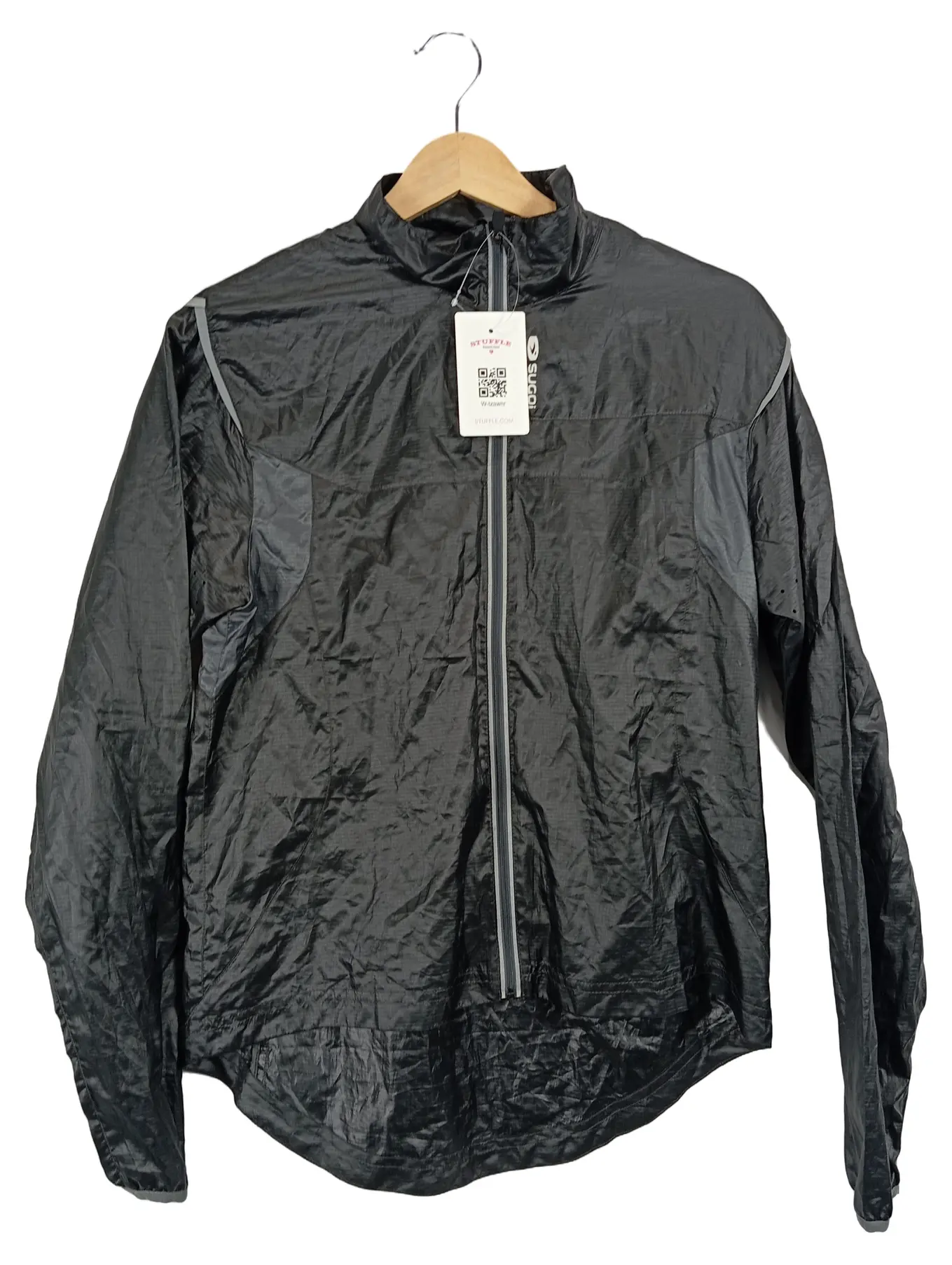 SUGOI Damen Trainingsjacke Laufjacke Schwarz Gr. 36/S Sportlich