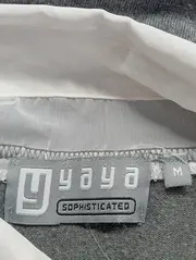 Vorschaubild 3 von Damen Pullover Gr. 38/M Grau V-Ausschnitt Business Casual