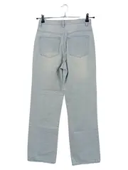 Vorschaubild 2 von Damen Destroyed Jeans Gr. 38 (UK 10) Blau Casual Ripped Denim Hose