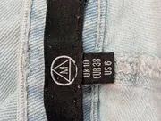Vorschaubild 3 von Damen Destroyed Jeans Gr. 38 (UK 10) Blau Casual Ripped Denim Hose