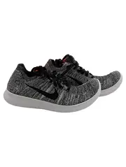 Vorschaubild 1 von Free RN Flyknit Damen Laufschuhe Sneaker Gr. 36.5 Grau Schwarz