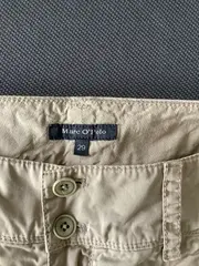 Vorschaubild 4 von Damen Shorts Gr. 29 Beige Casual Chino Baumwolle