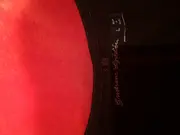 Vorschaubild 3 von Damen Latzkleid Gr. 40/L Schwarz Baumwolle Leinen