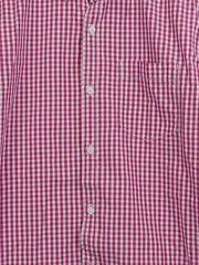 Vorschaubild 2 von Herren Business Hemd kariert Pink Langarm Gr. 50/L