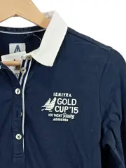 Vorschaubild 4 von Damen Poloshirt Langarm Gold Cup '15 Ice Yacht Racing Gr. S Blau