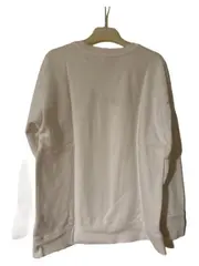 Vorschaubild 4 von Pullover Sweatshirt Kinder Weiß Gr. 158 (146-156) Blumen Swoosh