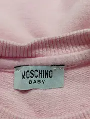 Vorschaubild 4 von Baby Sweatshirt Mädchen Gr. 68 Rosa Logo-Print Bären Langarm