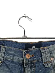 Vorschaubild 2 von Damen Jeans Shorts Destroyed Look Blau Gr. S/36 Denim