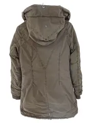 Vorschaubild 2 von Damen Parka Gr. 34/XS Oliv Casual Winterjacke Kapuze