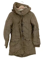 Vorschaubild 1 von Damen Parka Gr. 34/XS Oliv Casual Winterjacke Kapuze