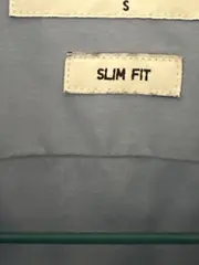 Vorschaubild 4 von Herren Business Hemd Slim Fit Gr. 46/S Blau Langarm