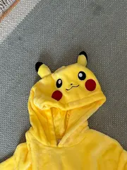 Vorschaubild 4 von Pikachu Kapuzenpullover Kinder Gr. 116 Gelb Komfortabel