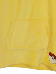 Vorschaubild 3 von Pikachu Kapuzenpullover Kinder Gr. 116 Gelb Komfortabel