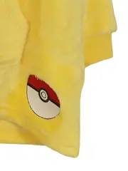 Vorschaubild 2 von Pikachu Kapuzenpullover Kinder Gr. 116 Gelb Komfortabel