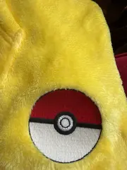 Vorschaubild 6 von Pikachu Kapuzenpullover Kinder Gr. 116 Gelb Komfortabel