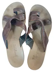 Vorschaubild 1 von Zehentrenner Damen Gr. 40 Braun Casual Sandalen
