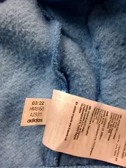 Vorschaubild 2 von Kinder Fleecejacke Teddy Kapuze Blau Gr. 86 Sportlich