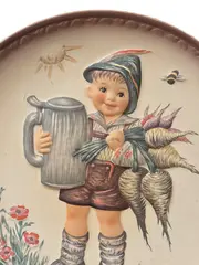 Vorschaubild 3 von M.I. Hummel Sammelteller Für's Vaterle Hum 293 Friends Forever 1991