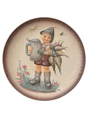 Vorschaubild 1 von M.I. Hummel Sammelteller Für's Vaterle Hum 293 Friends Forever 1991
